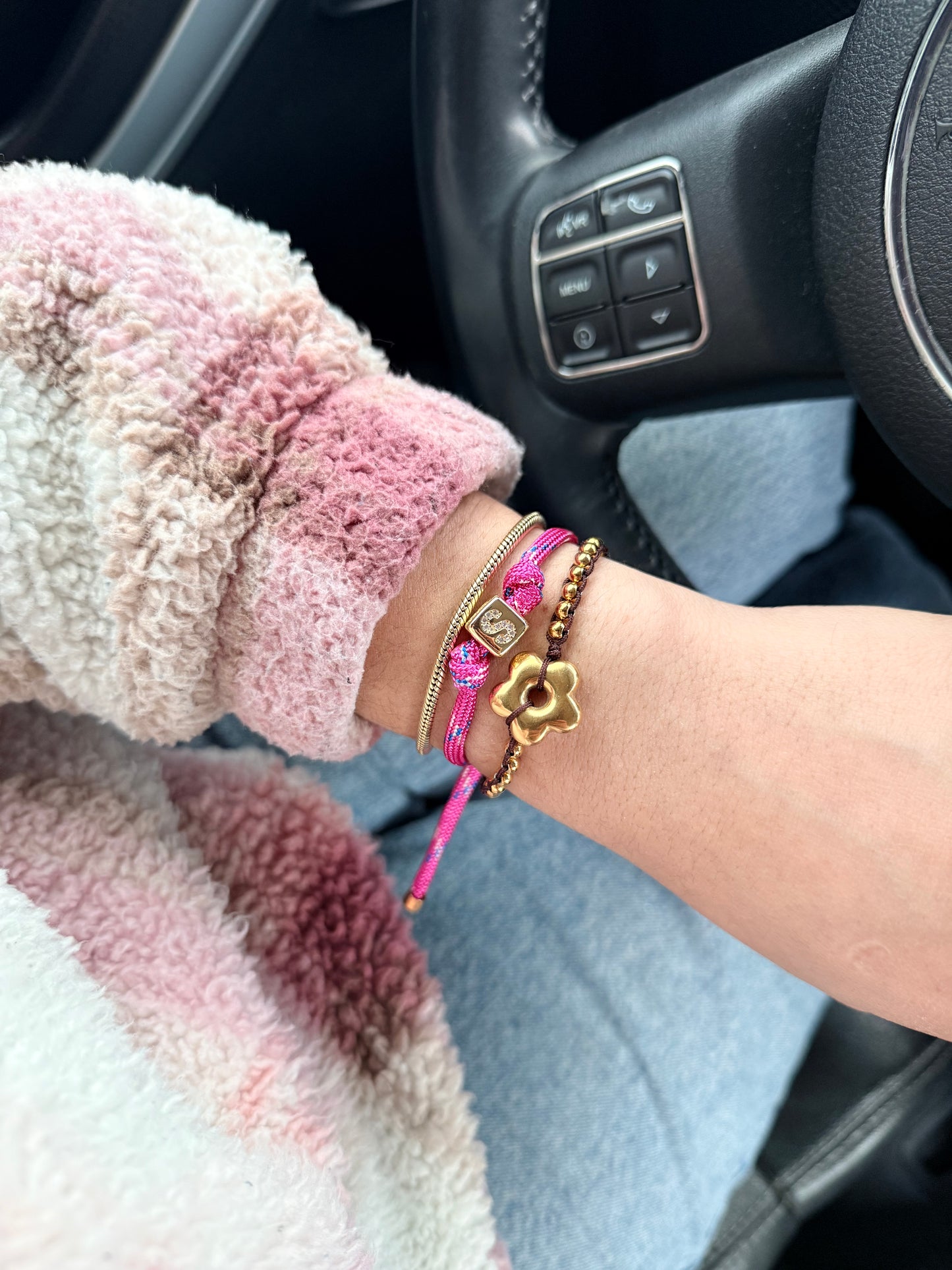 Gold Flower Bracelet