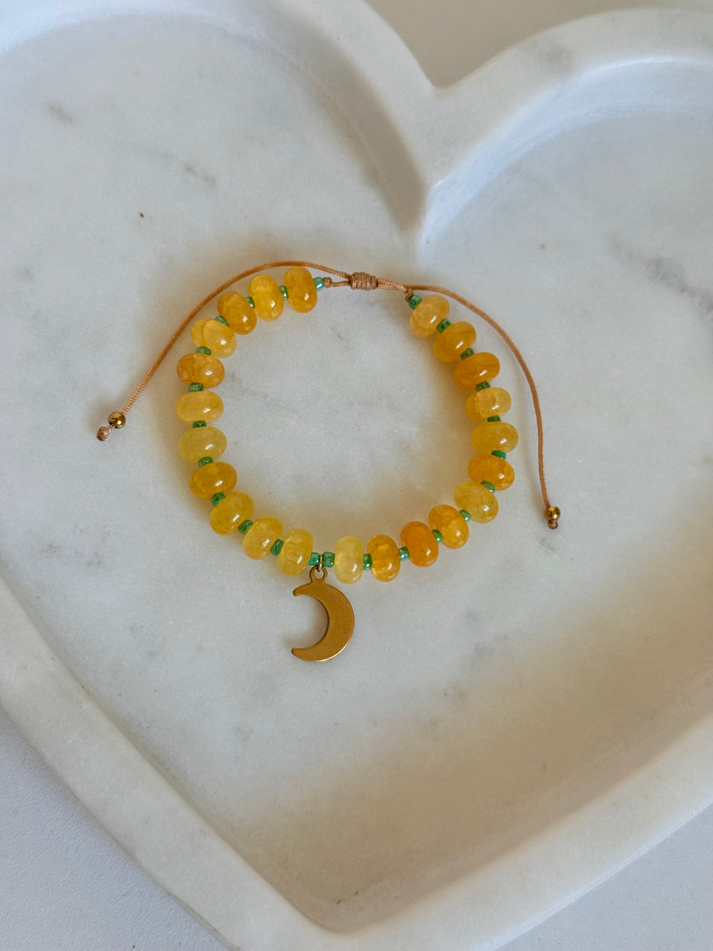 Yellow and Green Bracelet