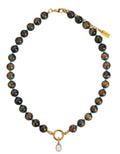 Tiger’s Eyes Turquoise Necklace