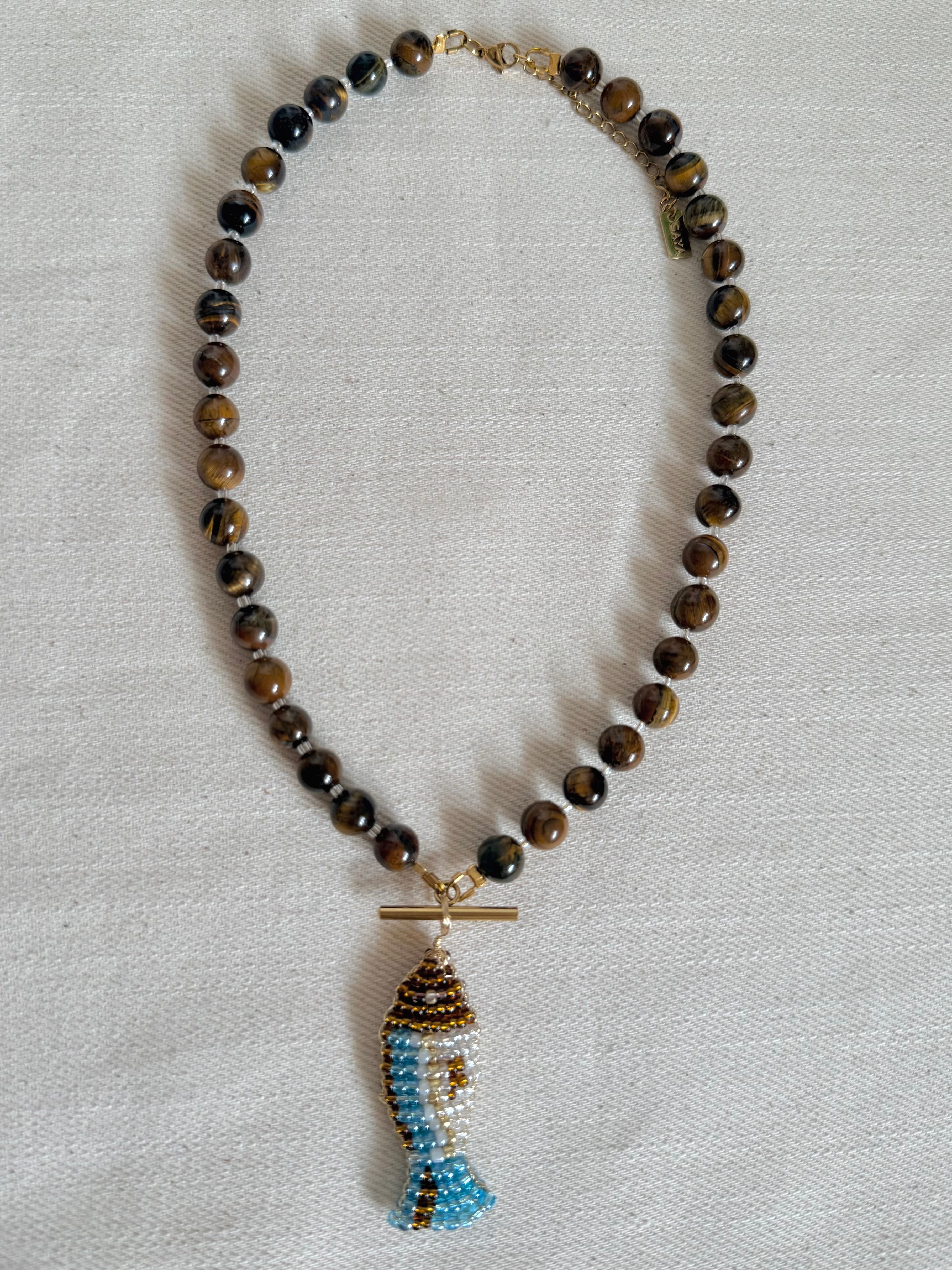 Tiger Fish Necklace