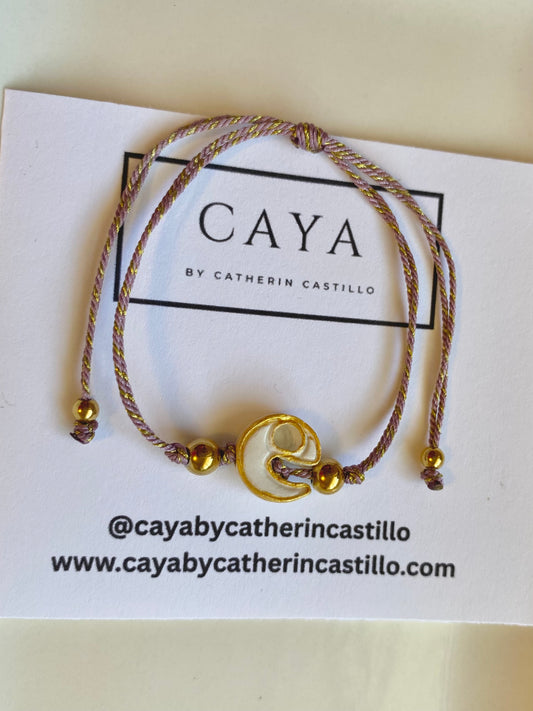 Inicial Minúscula bracelet