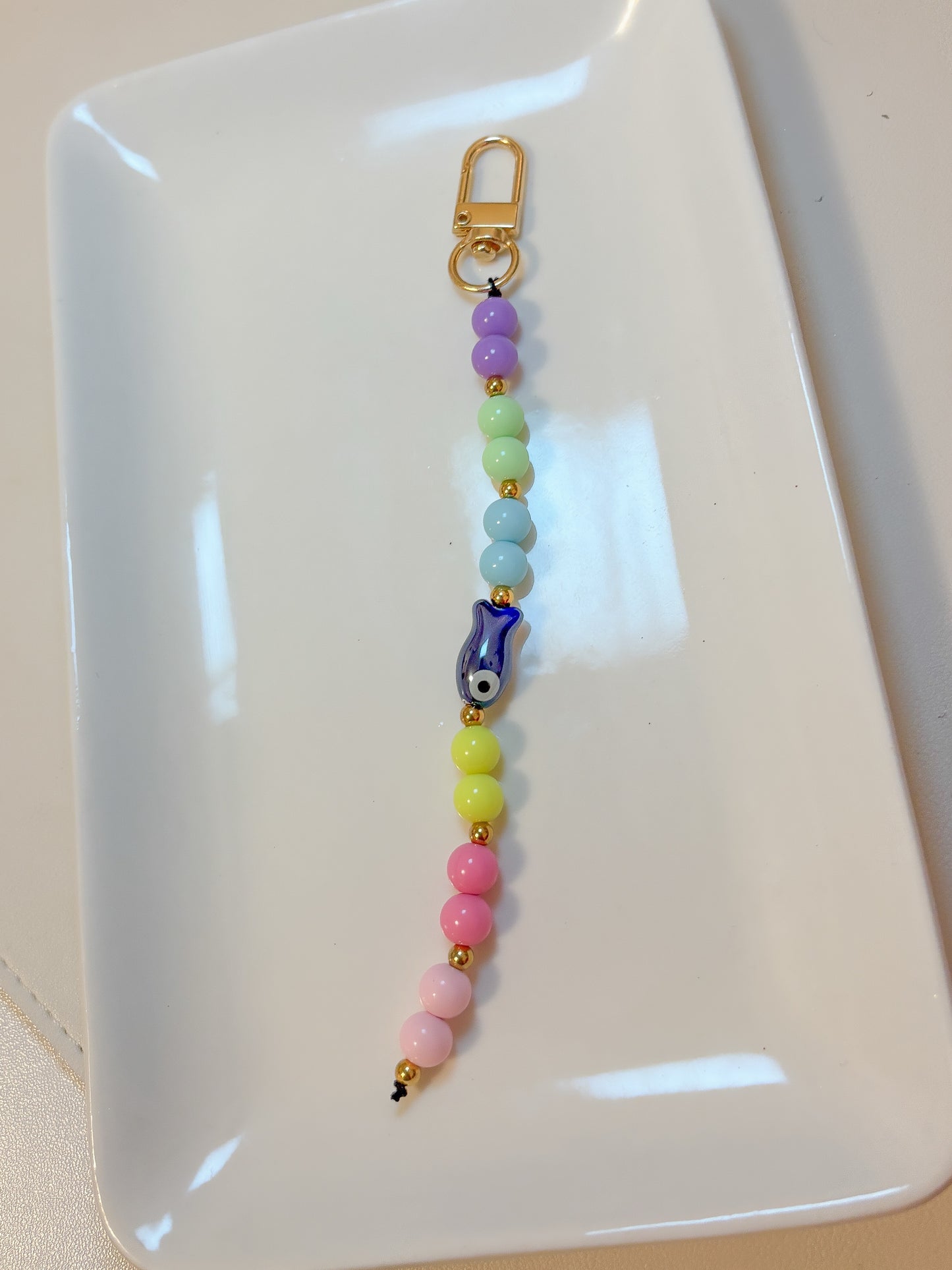 Rainbow Bag Charm