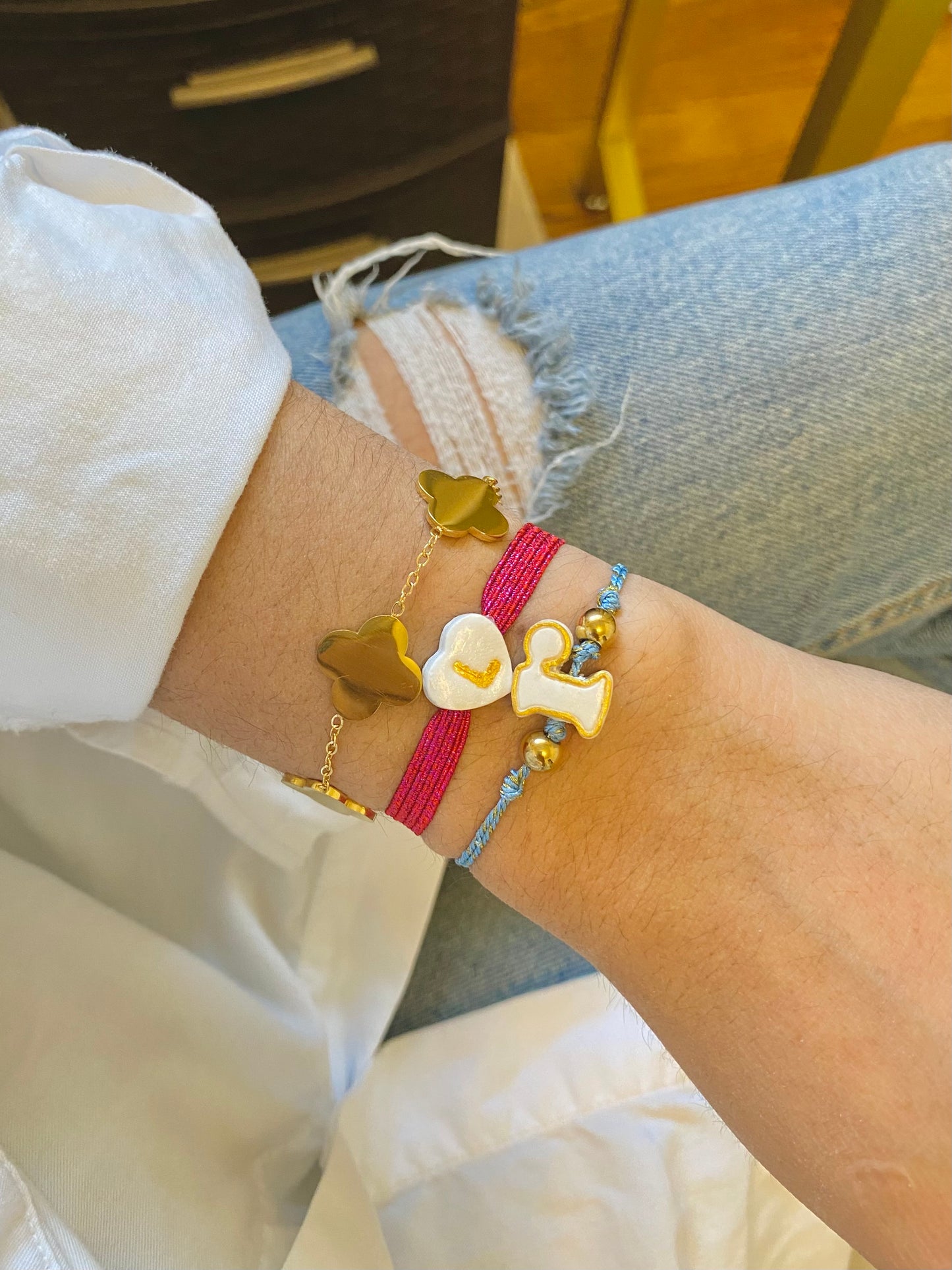 Inicial Minúscula bracelet