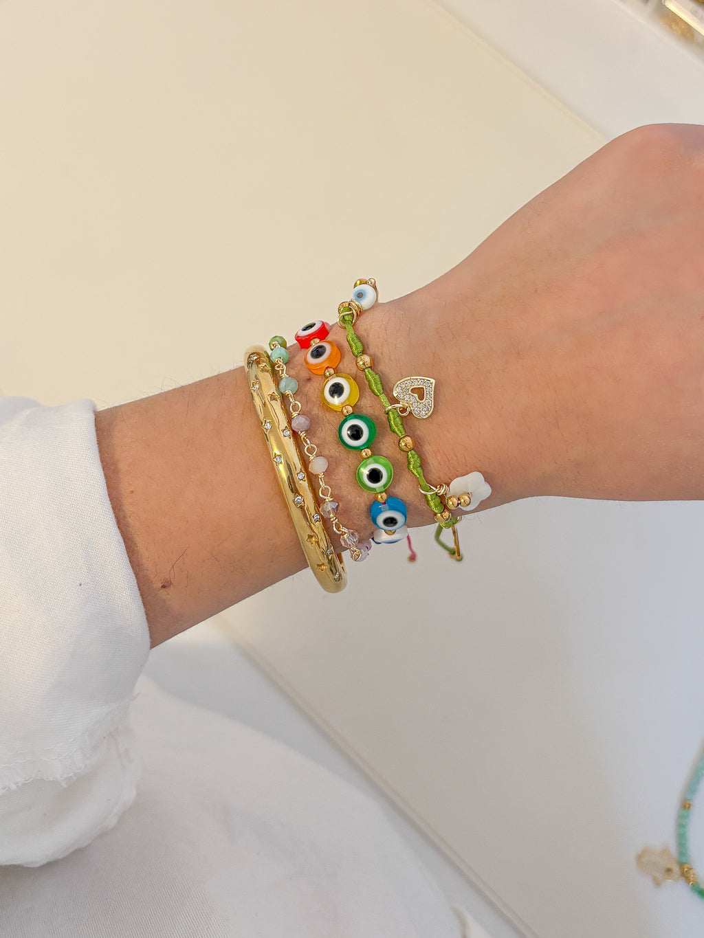 Colored Eyes Bracelet