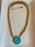 Teal Necklace