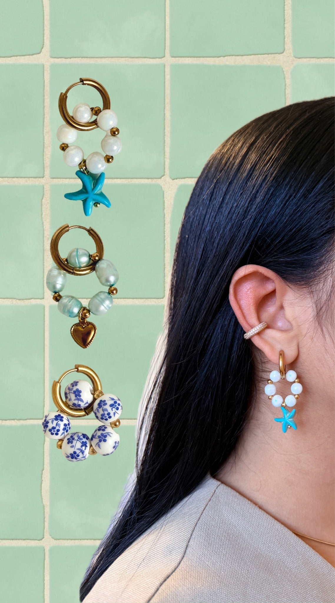 Estrella Turquesa Earrings