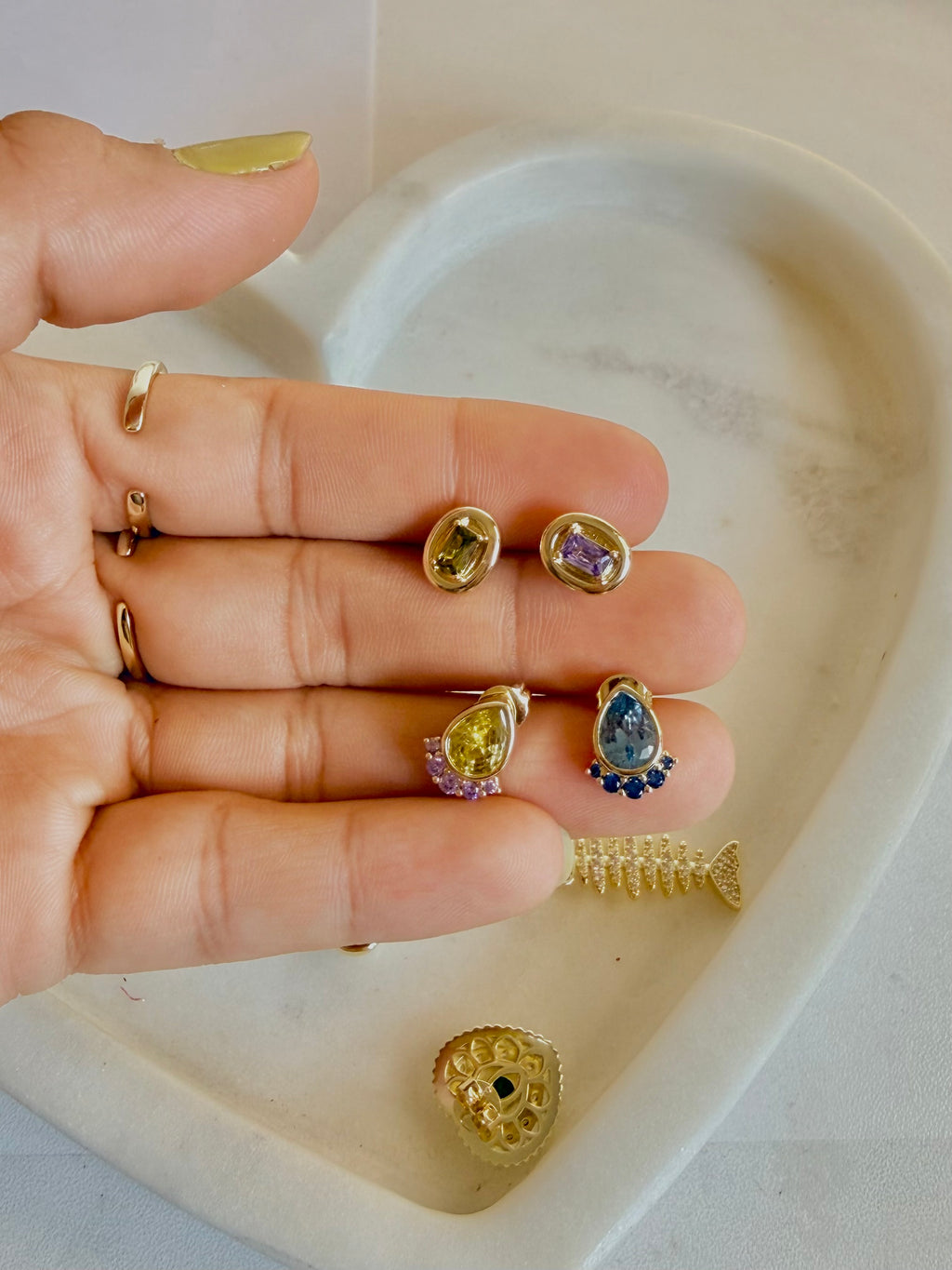 Lila Limé Earrings