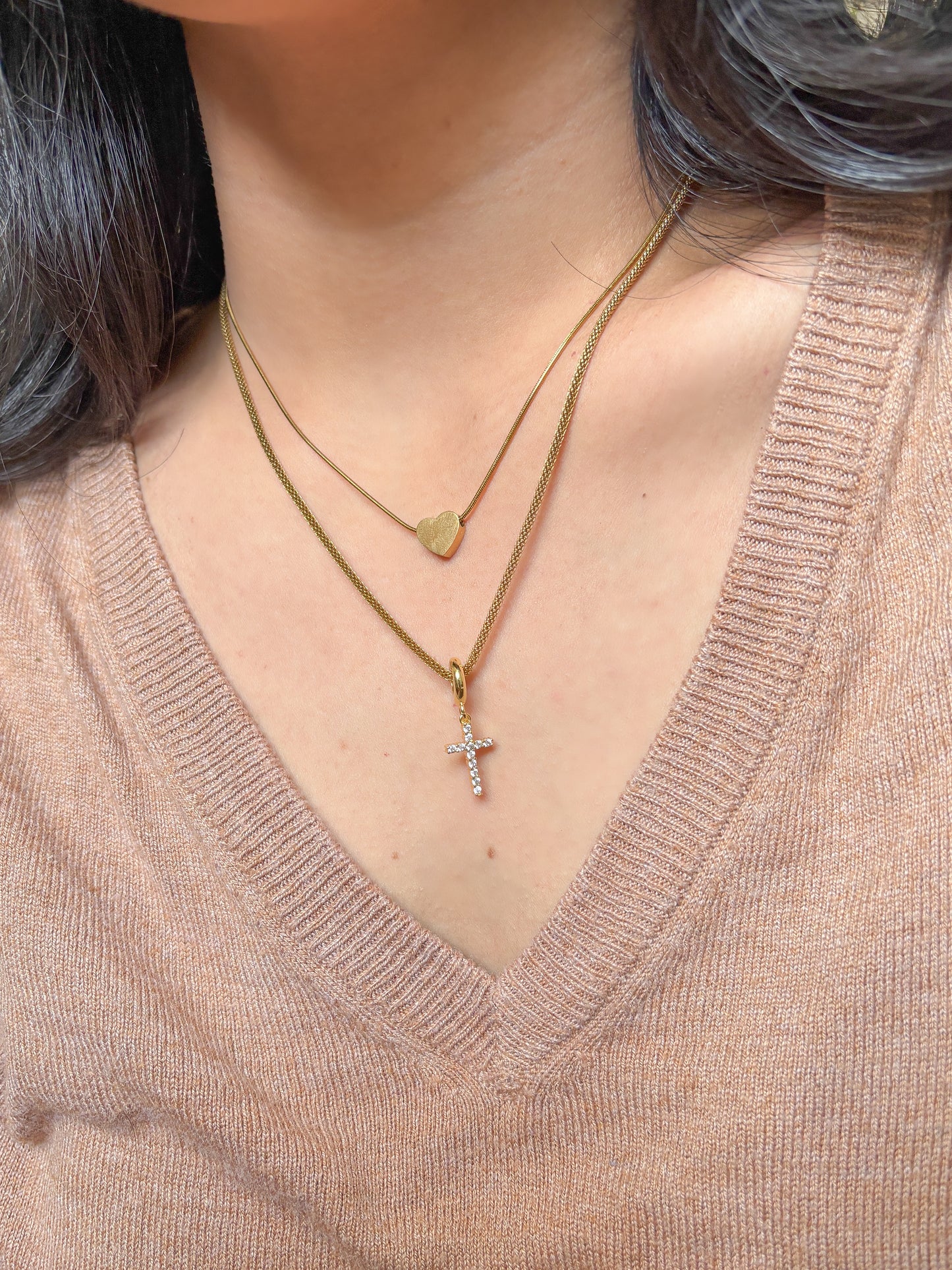 Golden Heart Necklace