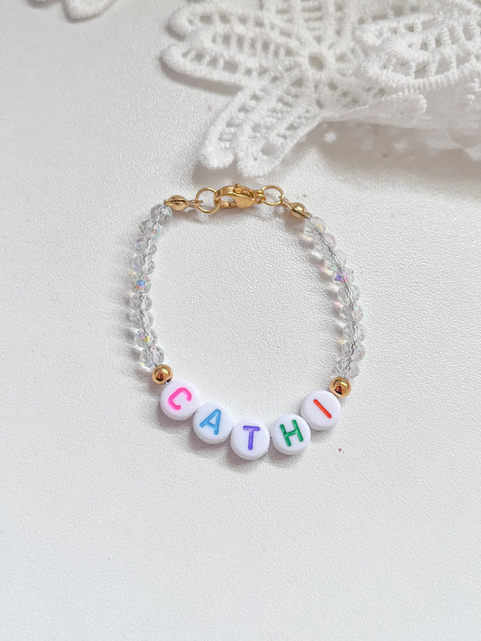 Pulsera con nombre / Colores