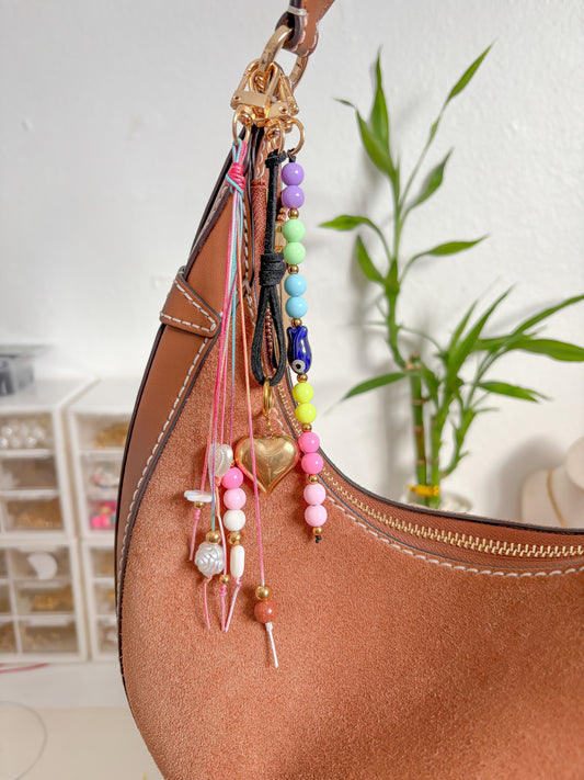 Rainbow Bag Charm