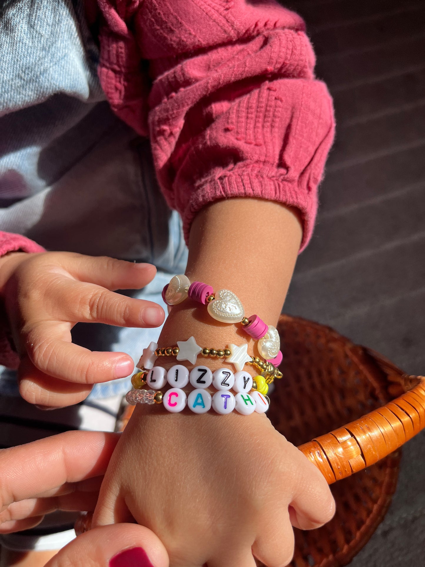 Pulsera con nombre / Colores