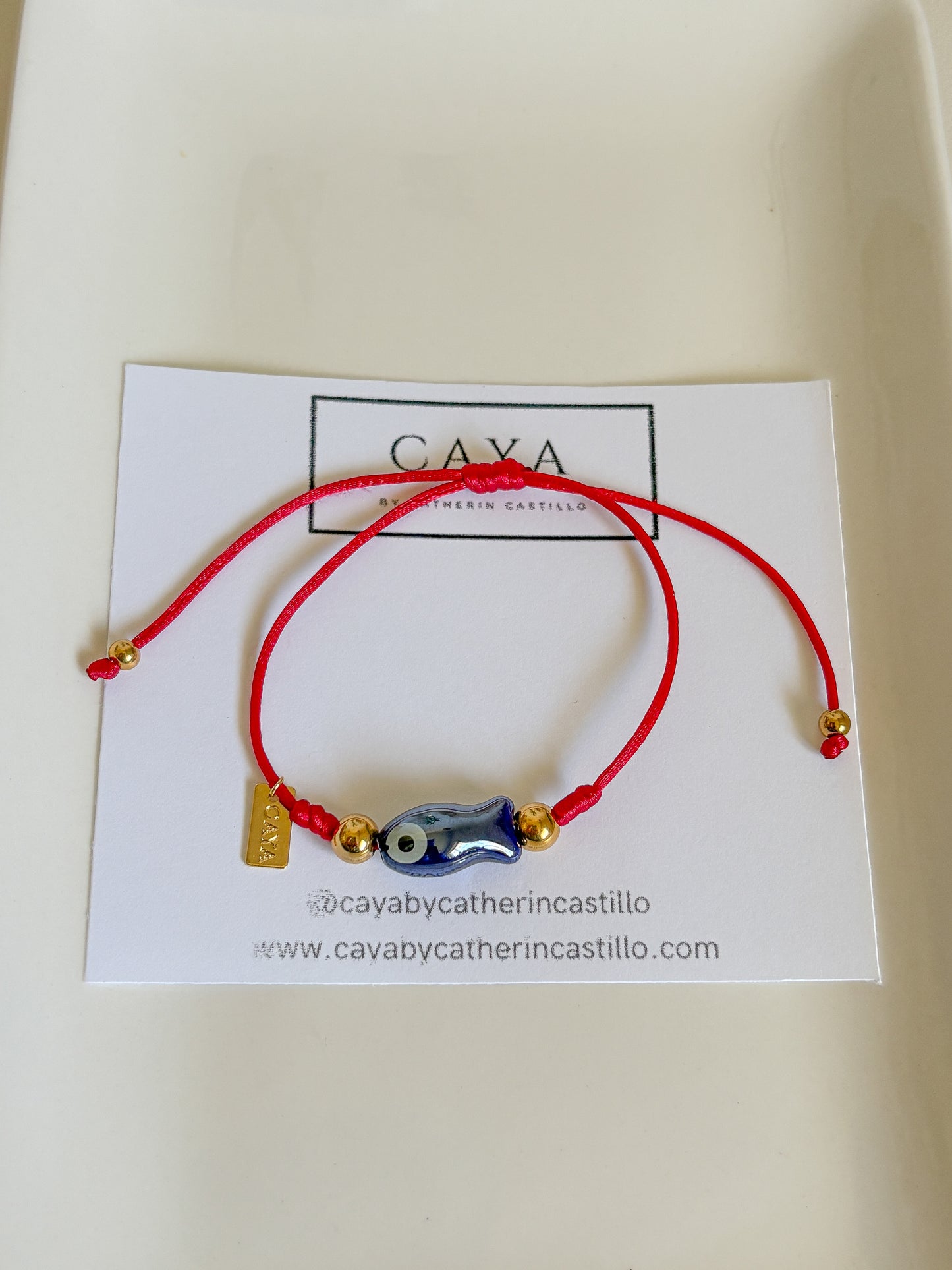 Blue Fish Bracelet