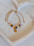White and color Bracelet