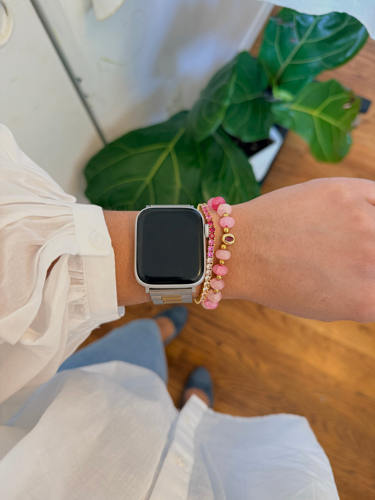 Pink Stone Bracelet