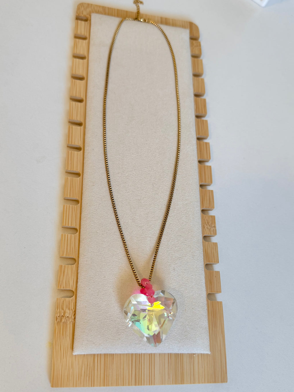 Corazón Tornasol Necklace