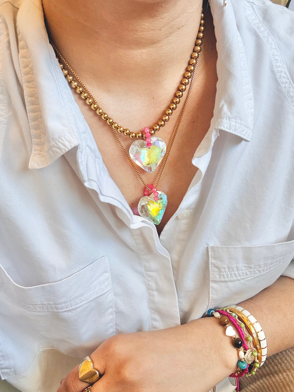 Corazón Murano Necklace