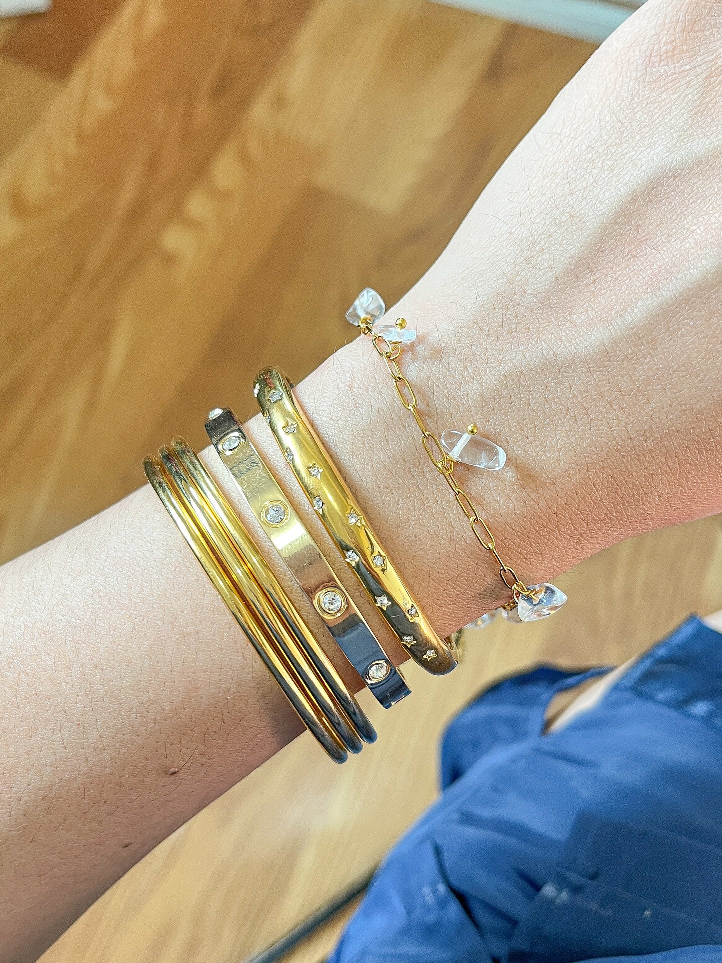 Star Cuff Bangle