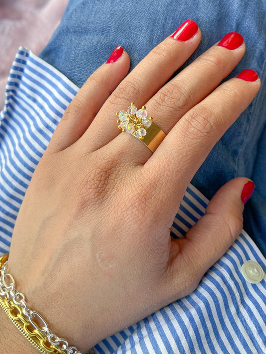 Valentina Cristal Ring