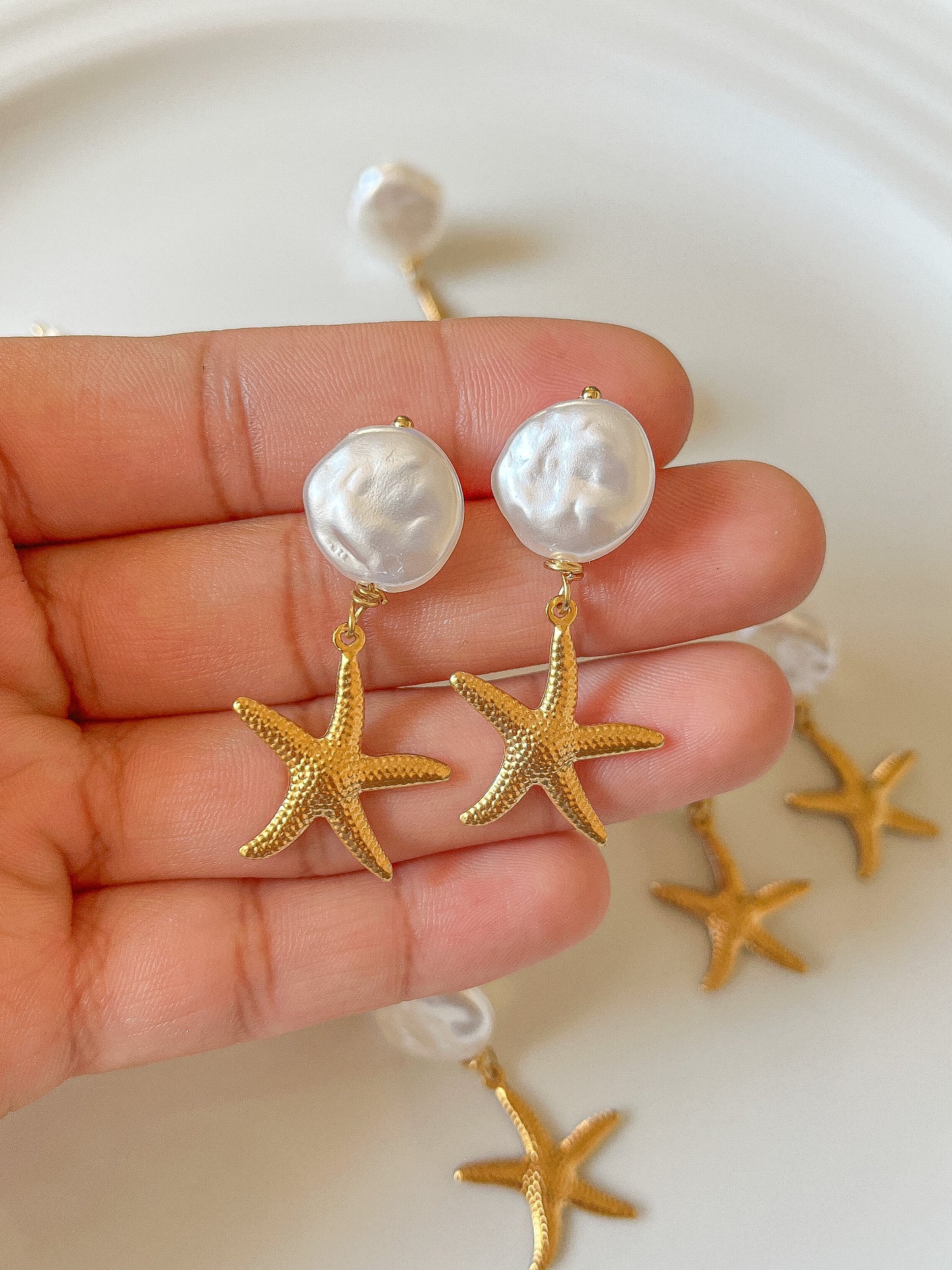 Starfish Earring